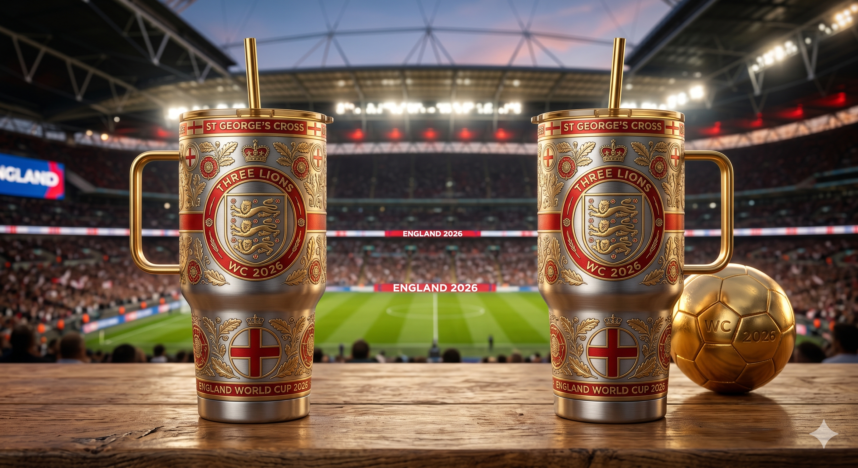 TAMA 40oz Tumbler With Handle - England