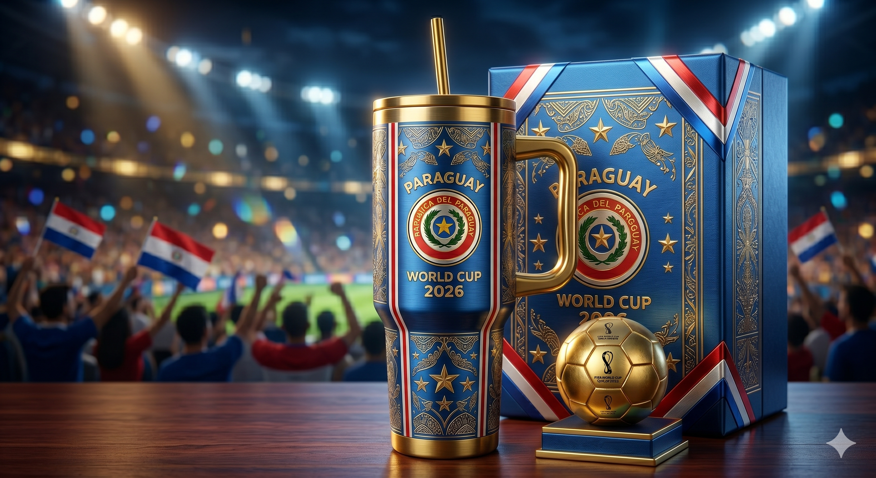 TAMA 40oz Tumbler With Handle - Paraguay