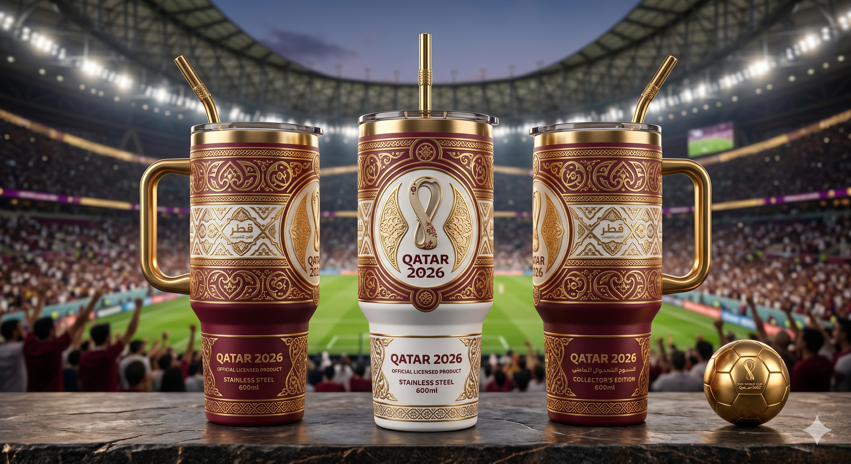 TAMA 40oz Tumbler With Handle - Qatar