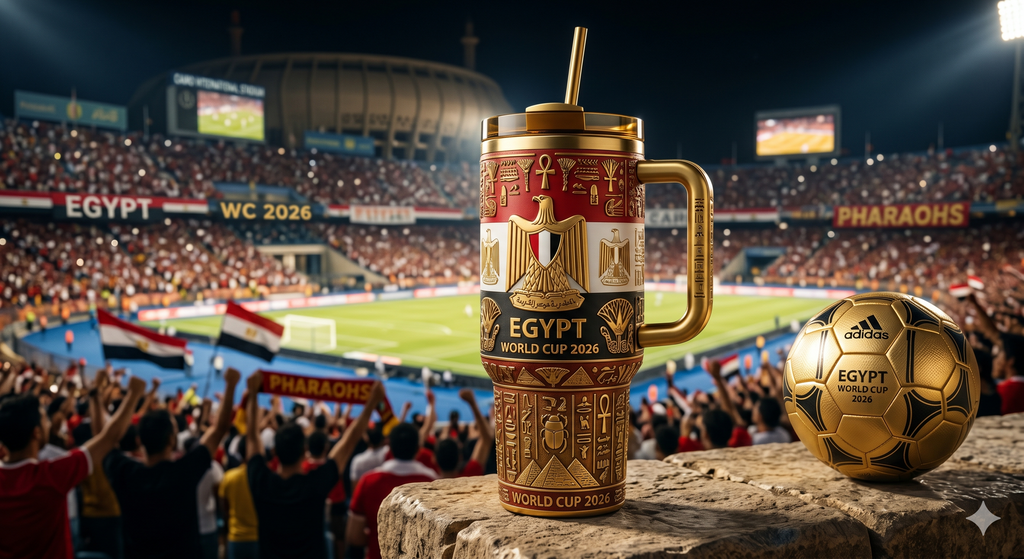 TAMA 40oz Tumbler With Handle - Egypt