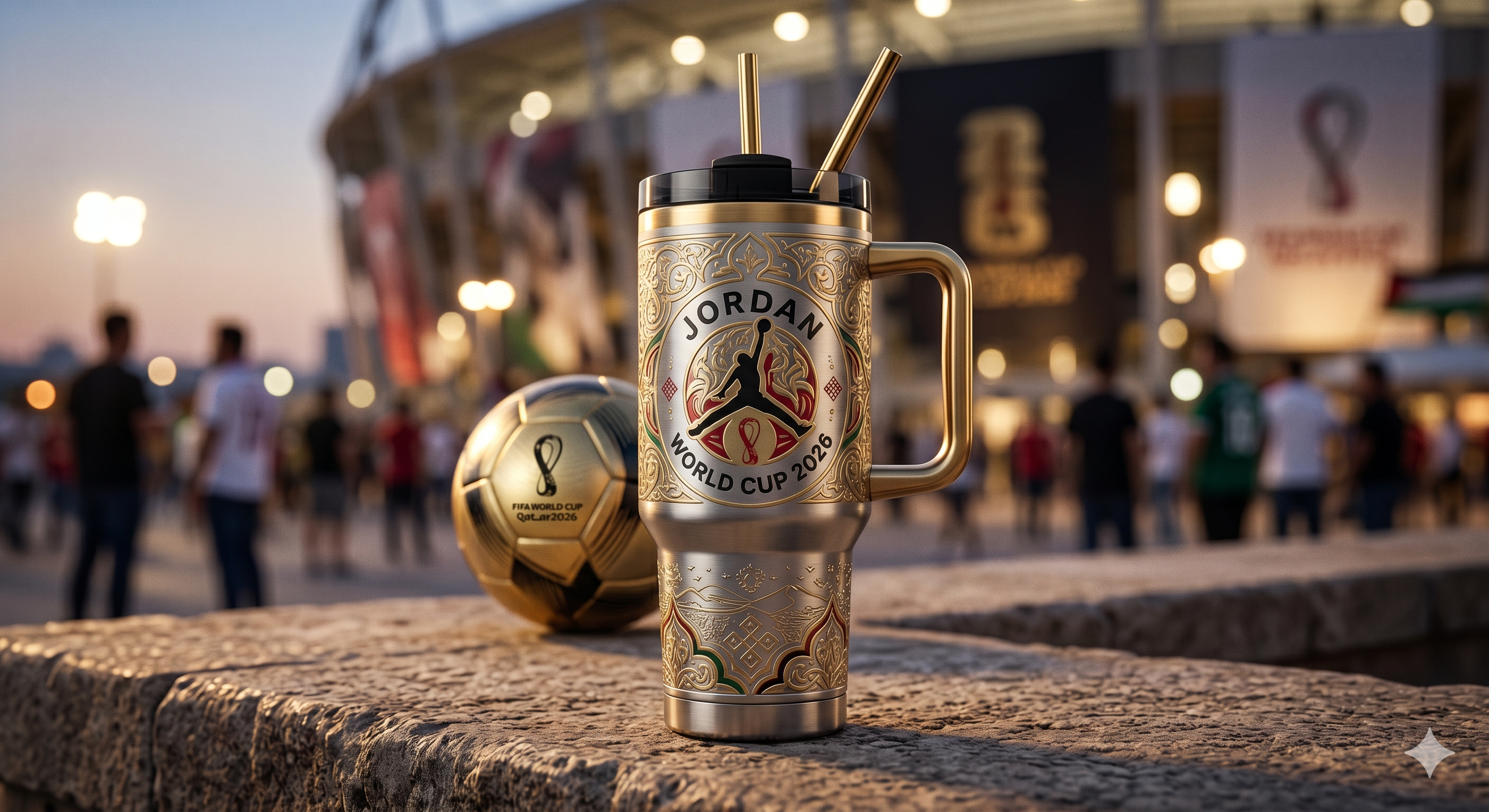 TAMA 40oz Tumbler With Handle - Jordan