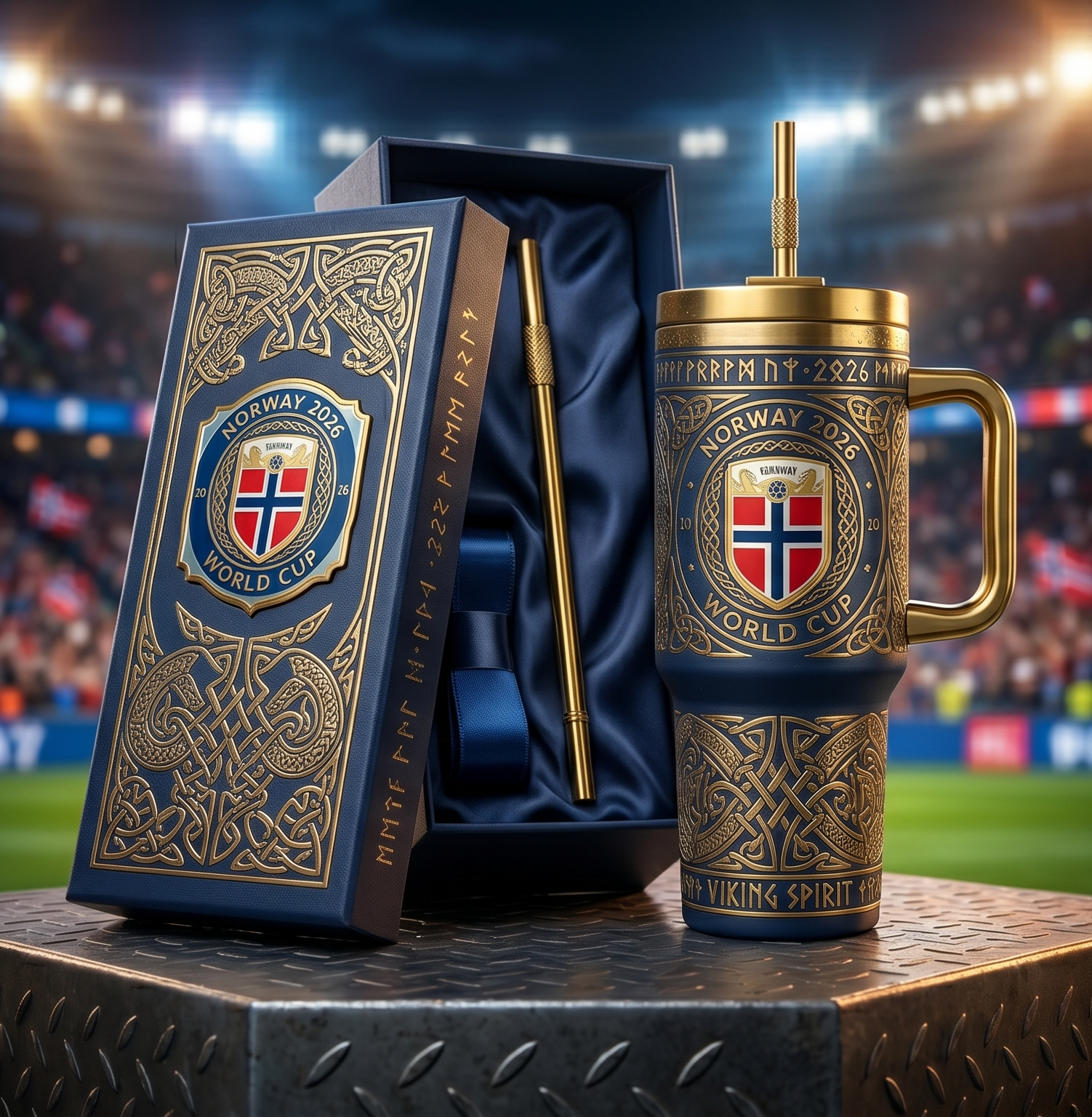TAMA 40oz Tumbler With Handle - Norway