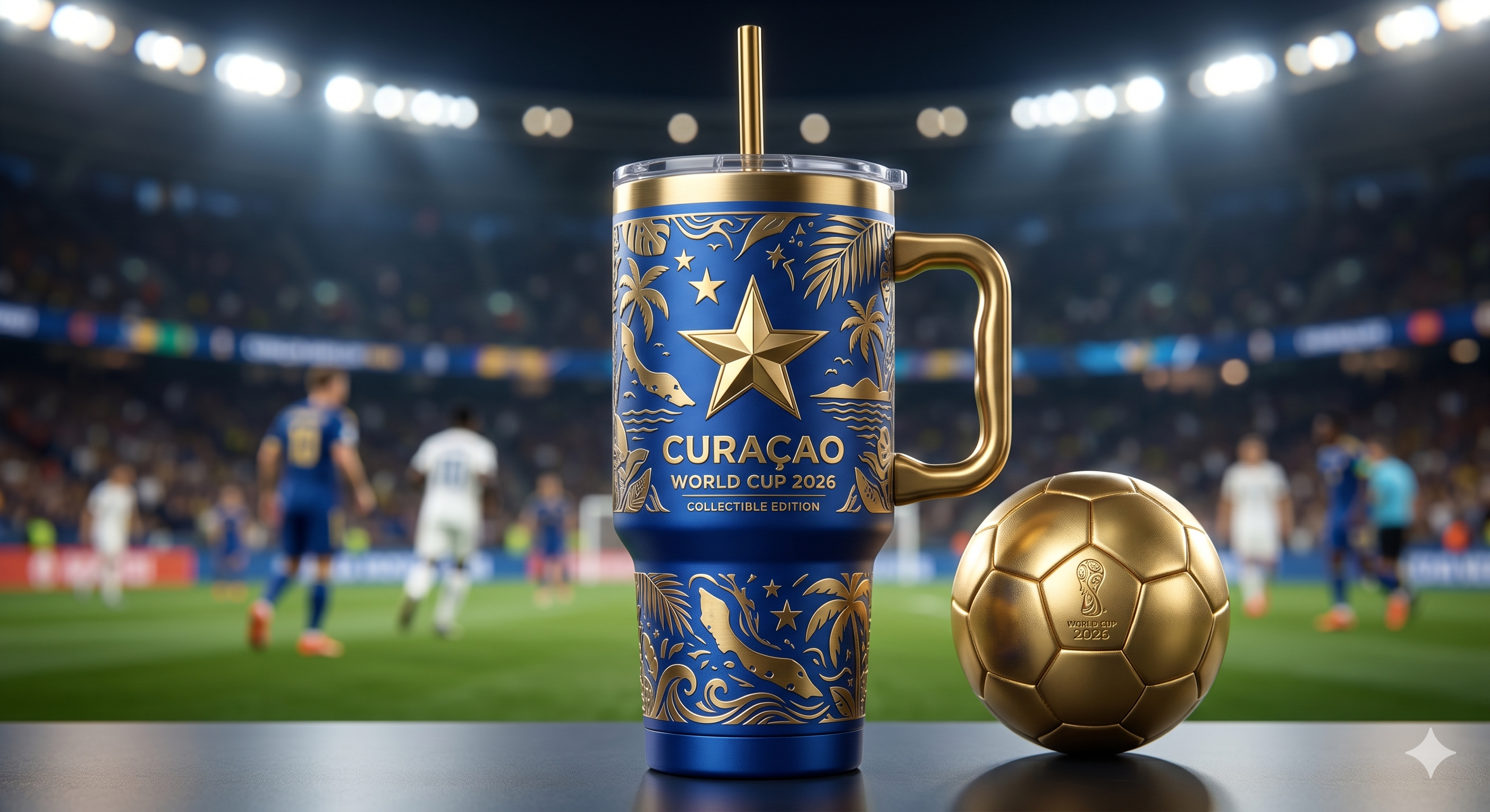 TAMA 40oz Tumbler With Handle - Curaçao