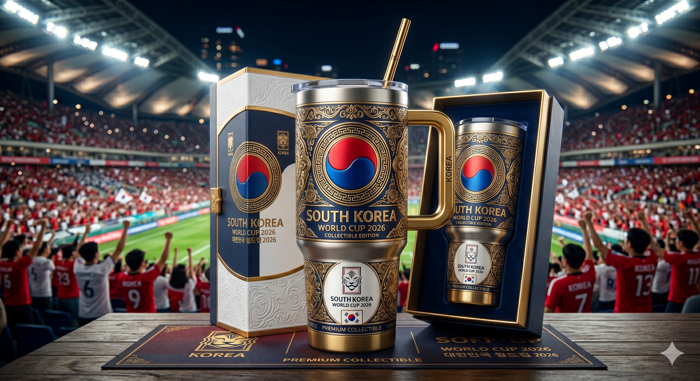 TAMA 40oz Tumbler With Handle - South Korea