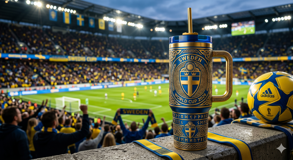 TAMA 40oz Tumbler With Handle - Sweden