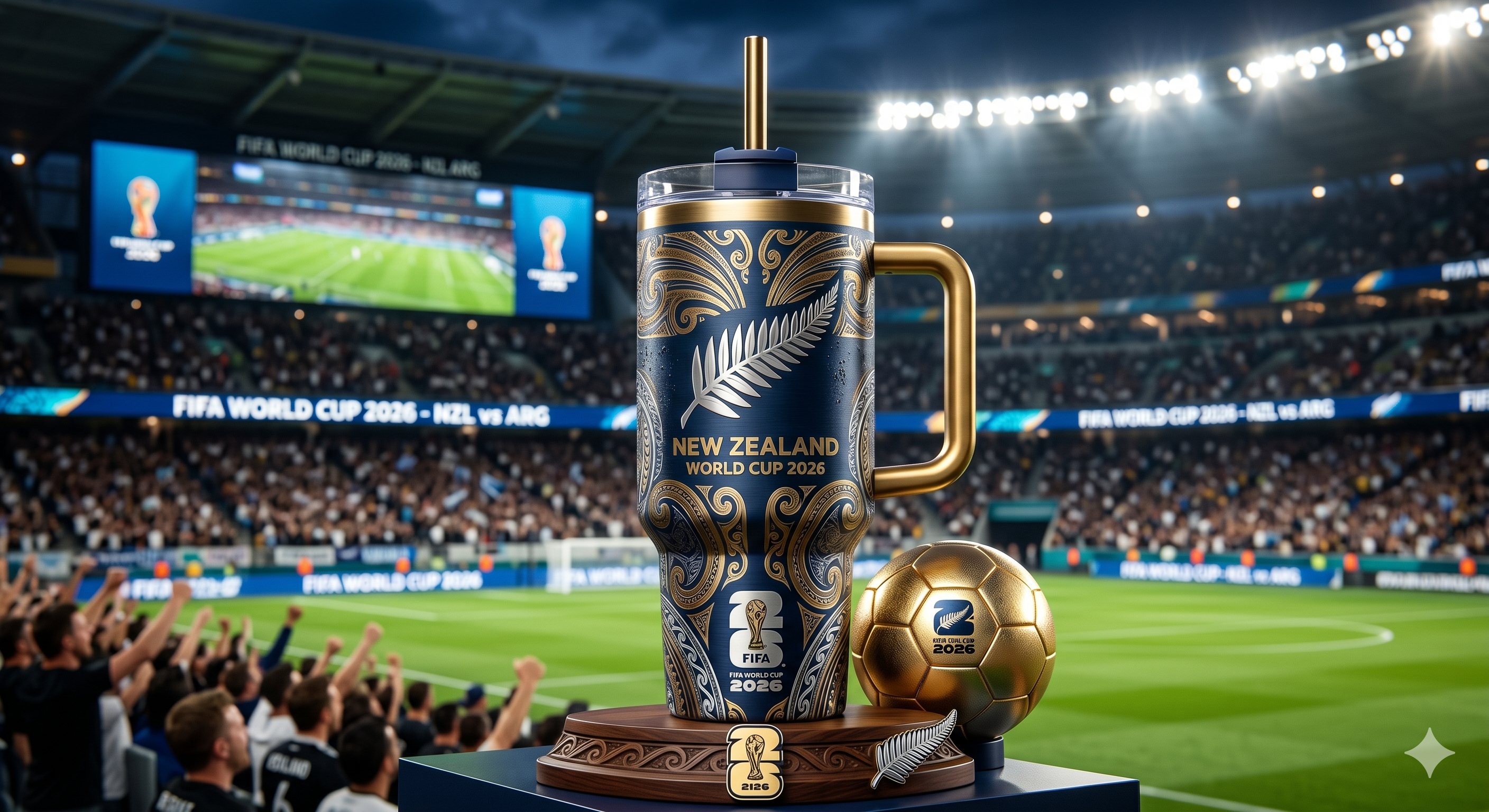 TAMA 40oz Tumbler With Handle - New Zealand