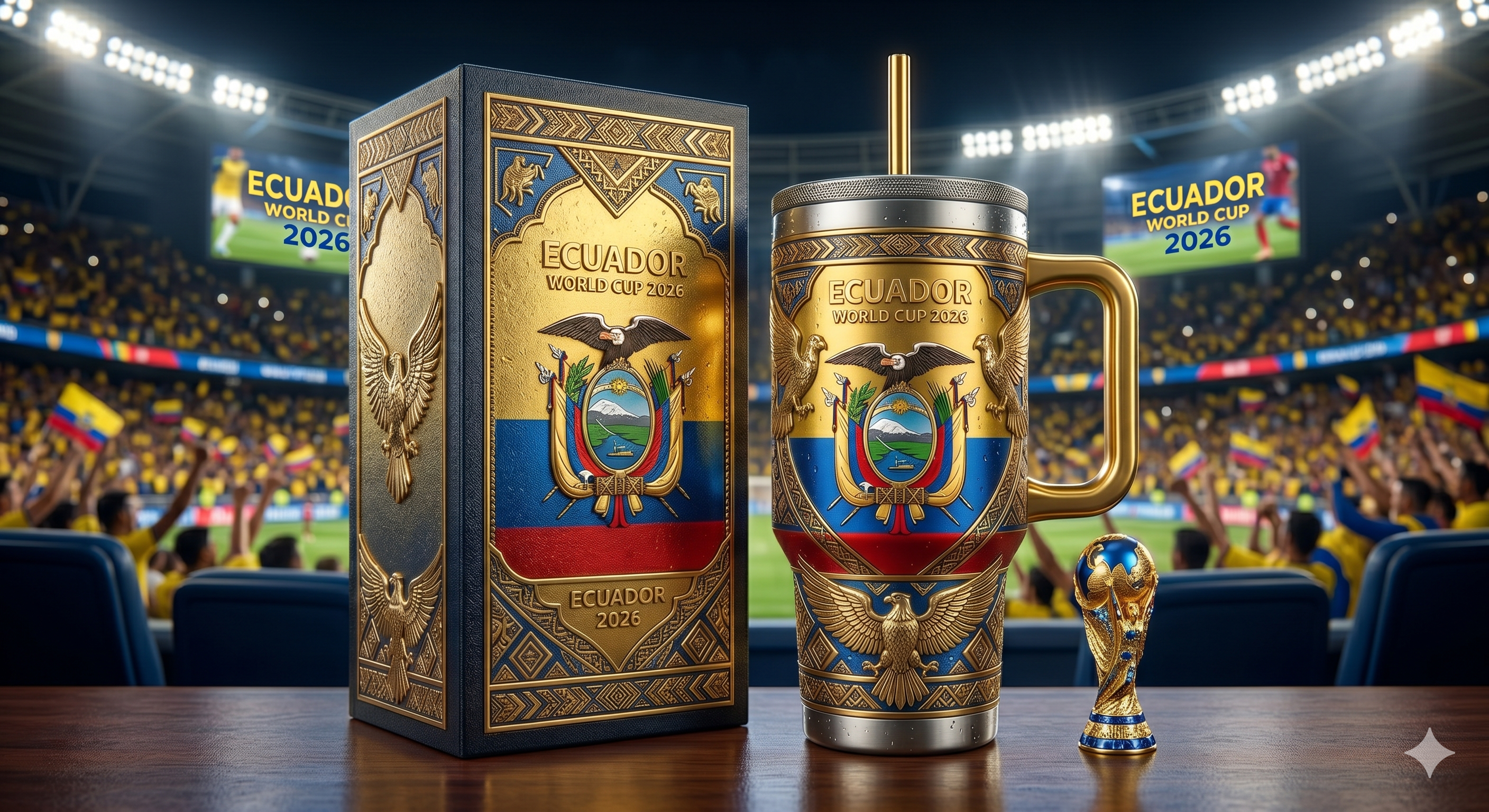 TAMA 40oz Tumbler With Handle - Ecuador