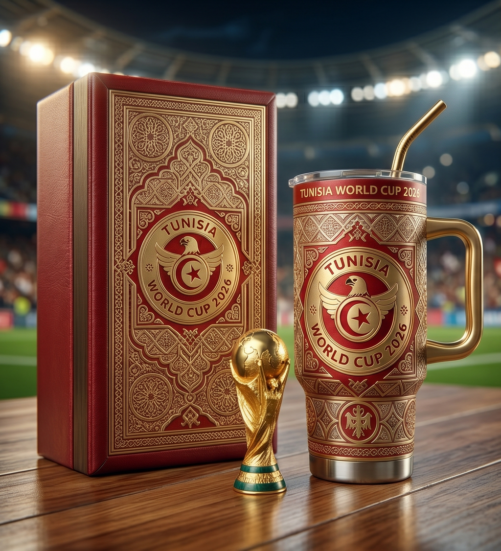 TAMA 40oz Tumbler With Handle - Tunisia