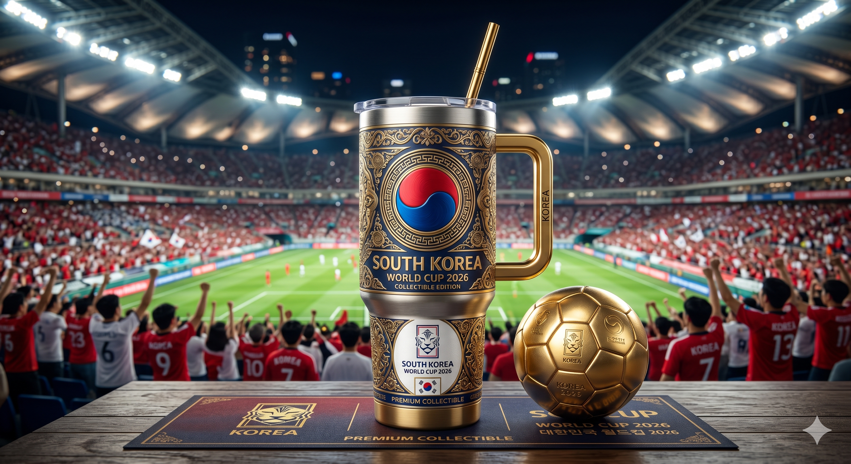 TAMA 40oz Tumbler With Handle - South Korea
