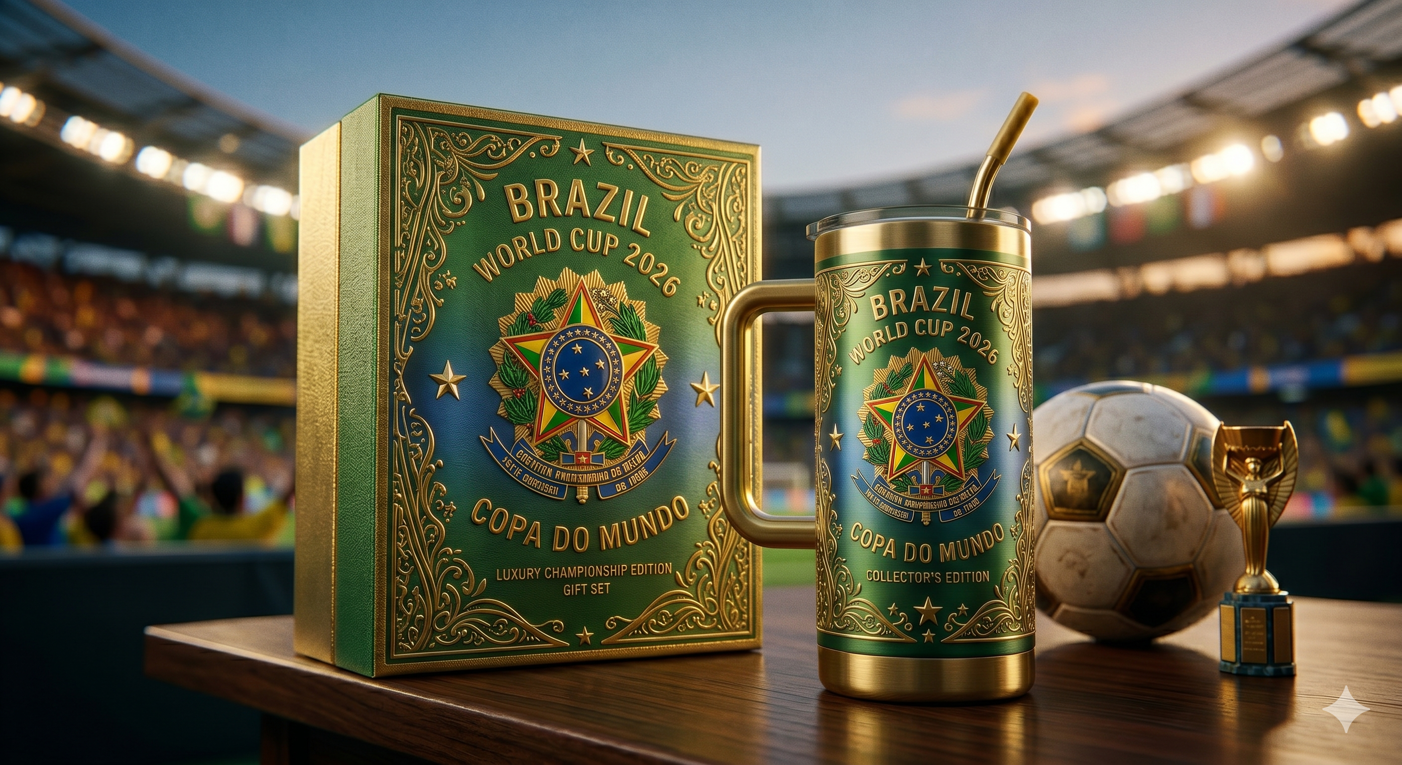TAMA 40oz Tumbler With Handle - Brazil