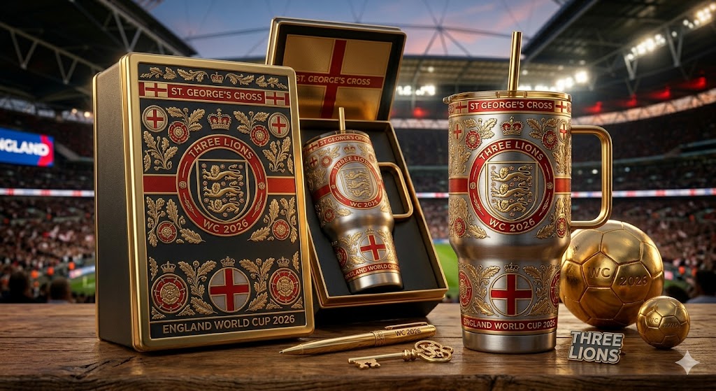 TAMA 40oz Tumbler With Handle - England
