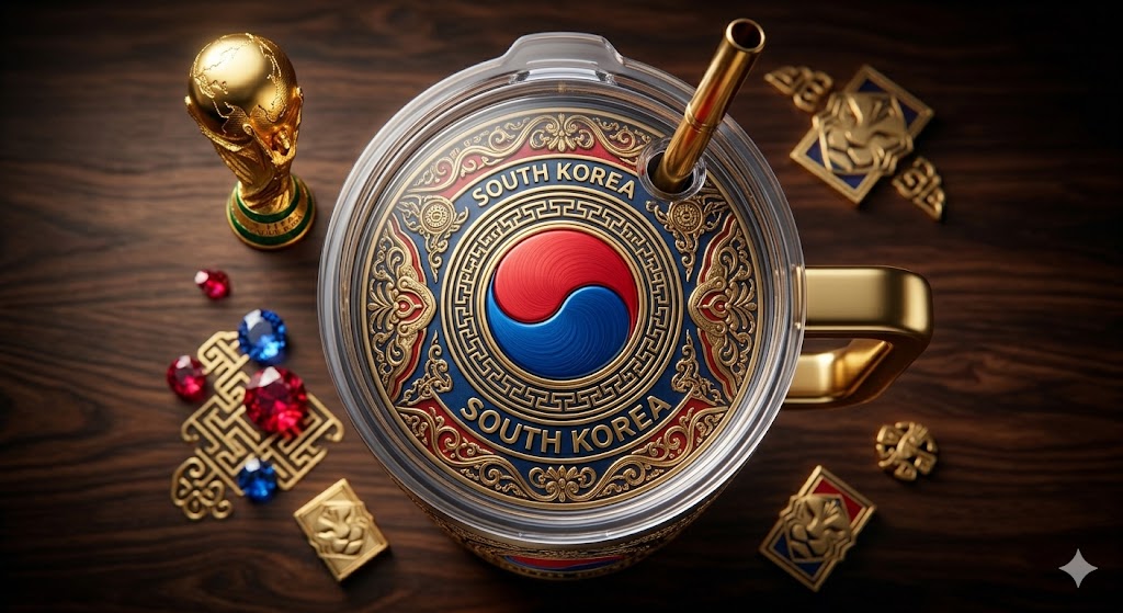 TAMA 40oz Tumbler With Handle - South Korea
