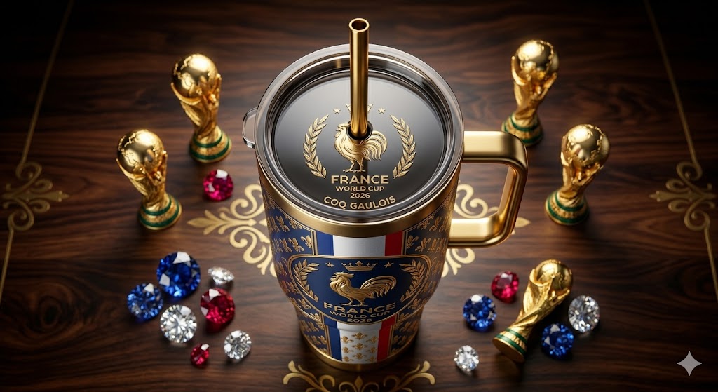 TAMA 40oz Tumbler With Handle - France